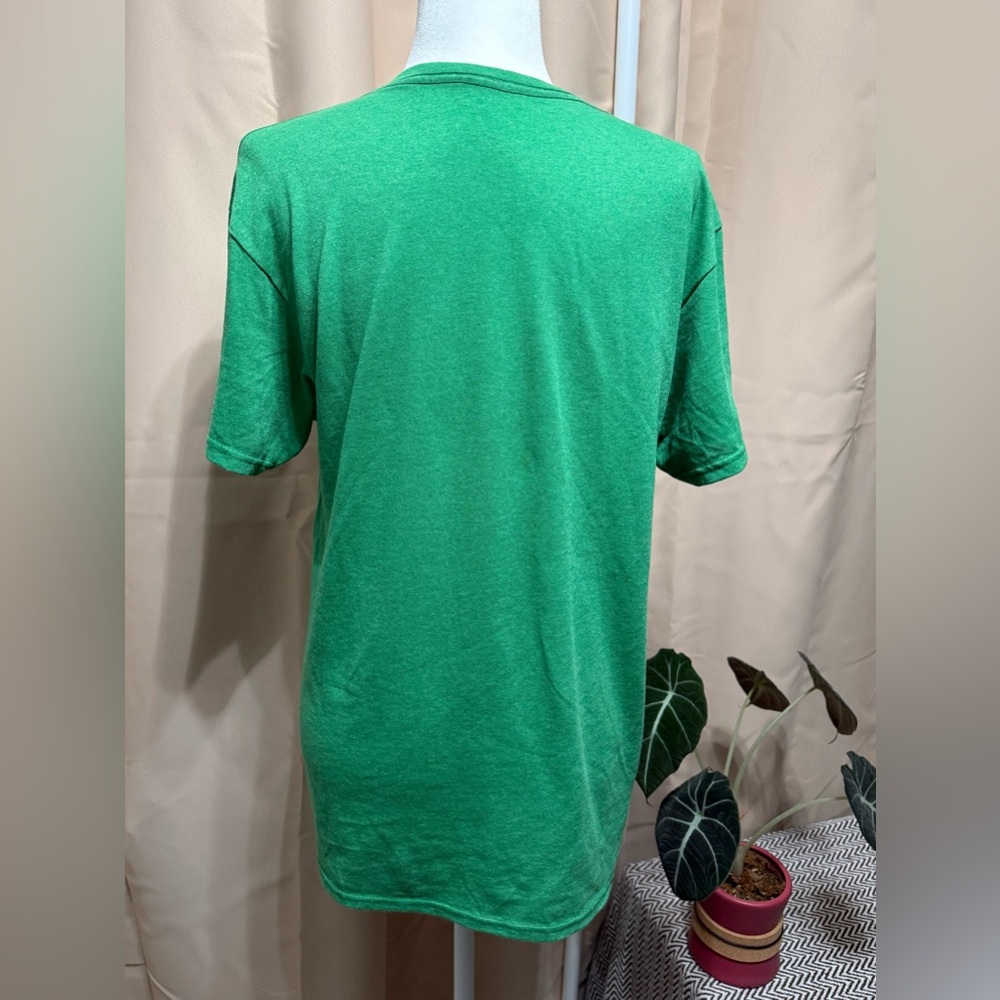 Disney Stitch "No Plans" Graphic Tee - Sage Green - Unisex M - NWOT - Picture 4 of 9